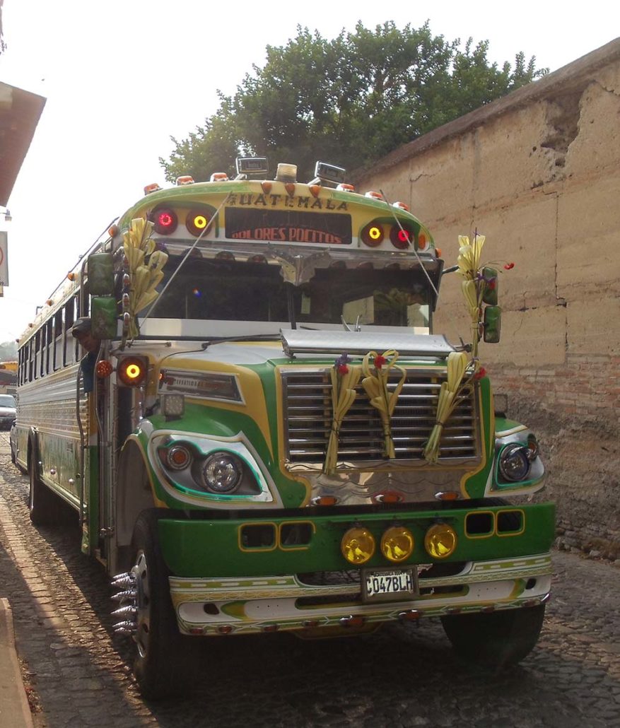 Guatemala Chicken Bus