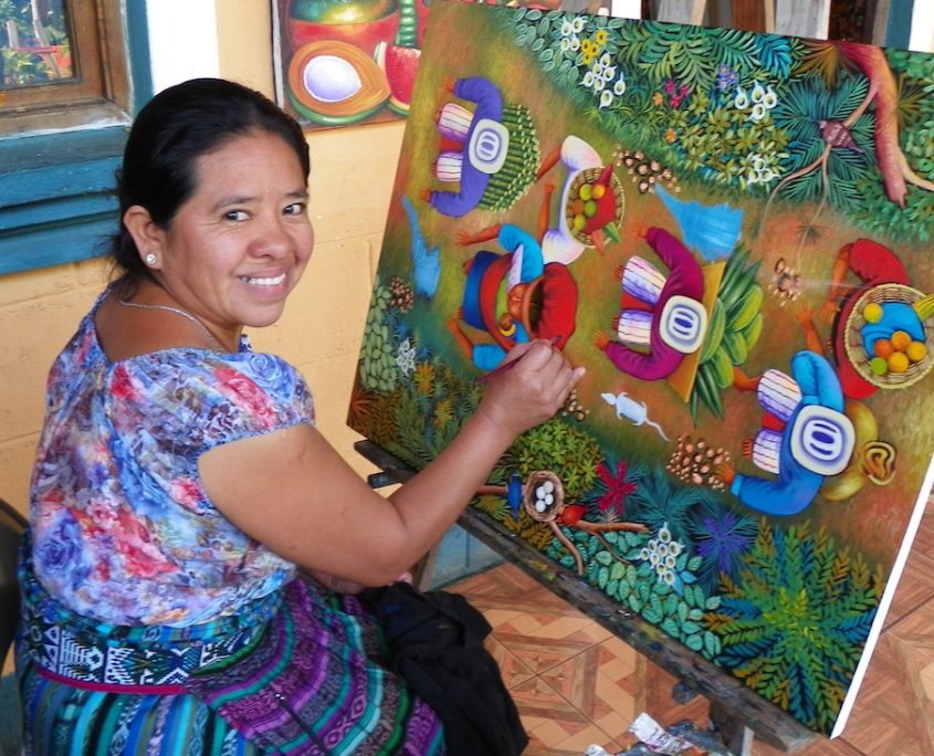 San Juan La Laguna Artist