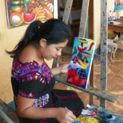 Lake Atitlan Artist