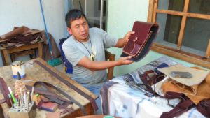 leather artist san juan