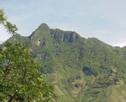 Indian Nose Interesting Mountain - On The Shores Of Lake Atitlan