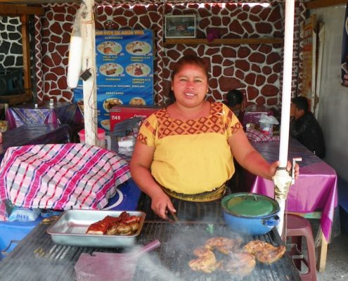 Panajachel Street Food By Night