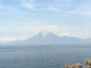 Burning of San Pedro Volcano