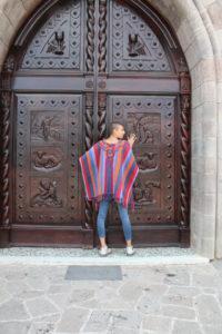 San Juan La Laguna Church door