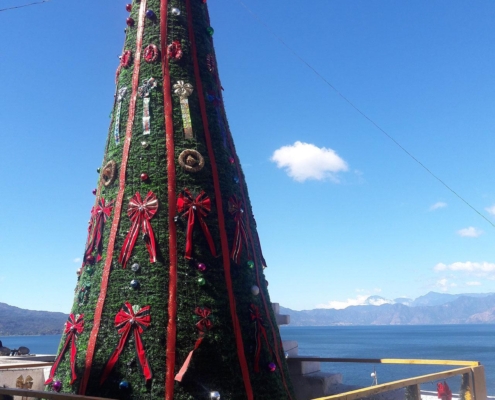 Christmas in Lake Atitlan Guatemala