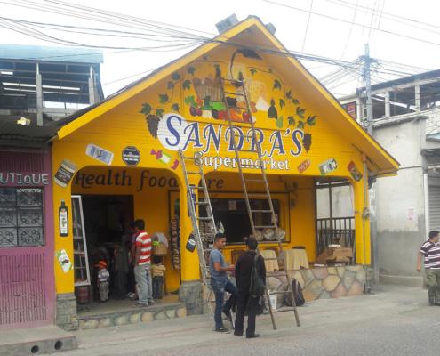 A Mask from Sandra’s Market Panajachel