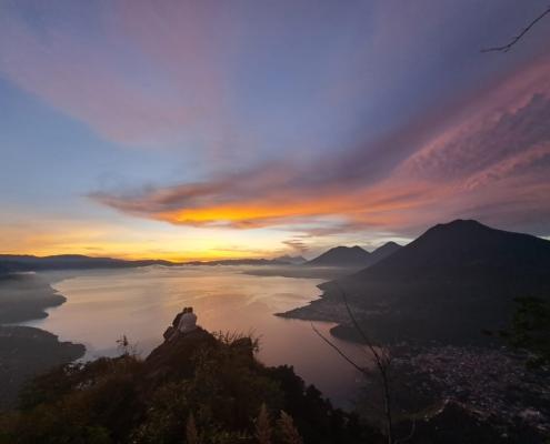 Indian Nose Interesting Mountain - On The Shores Of Lake Atitlan